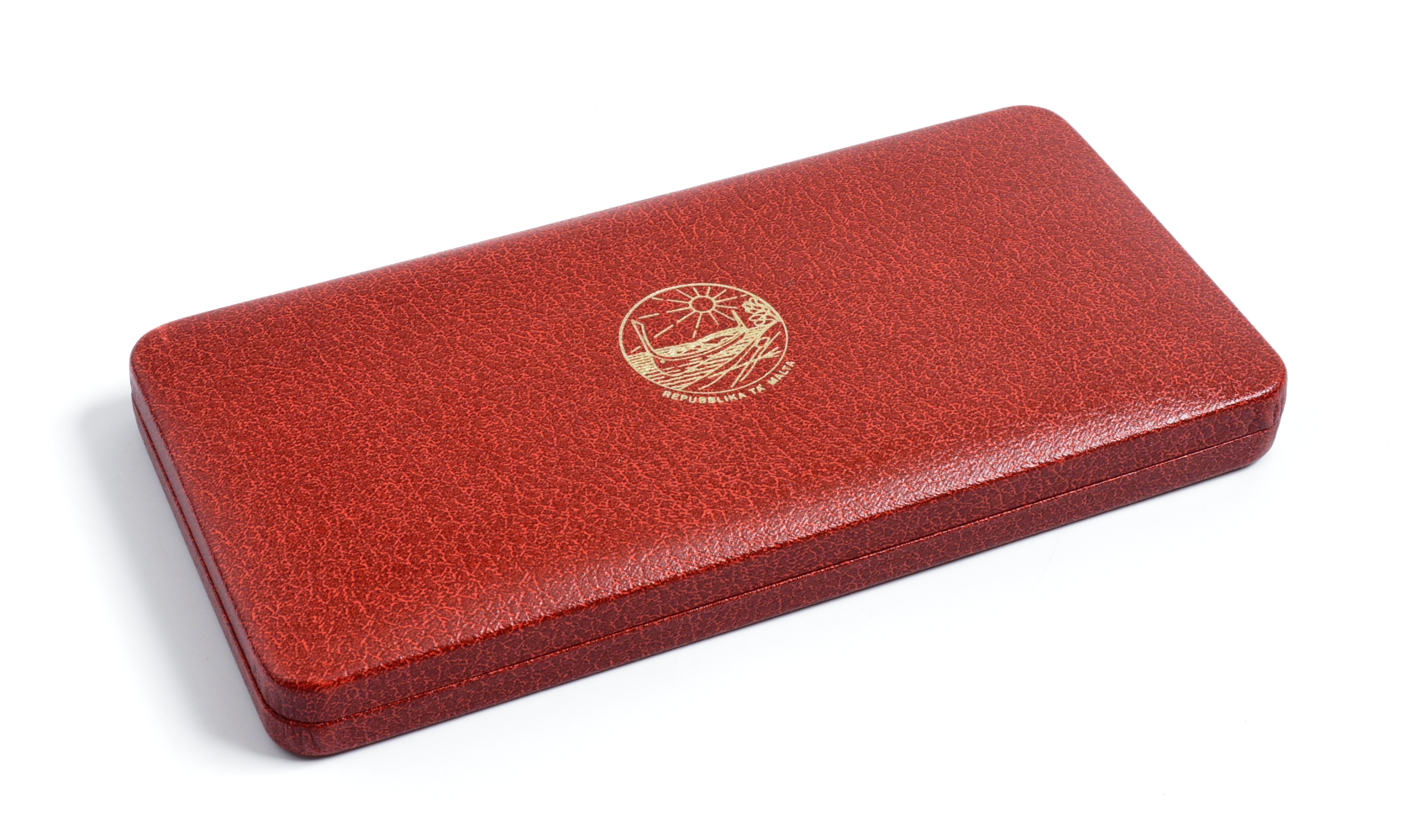 Мальта набор из 9 монет 1976 в оригинальной коробке с сертификатом KM PS2 PROOF 7-7-15