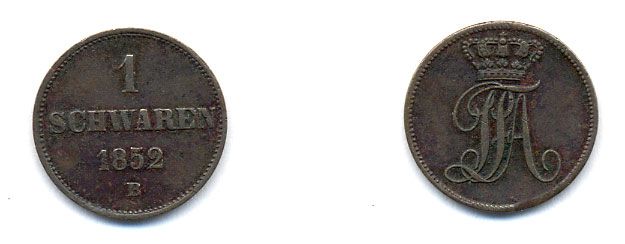 Ольденбург 1 шварен 1852 02-205-18