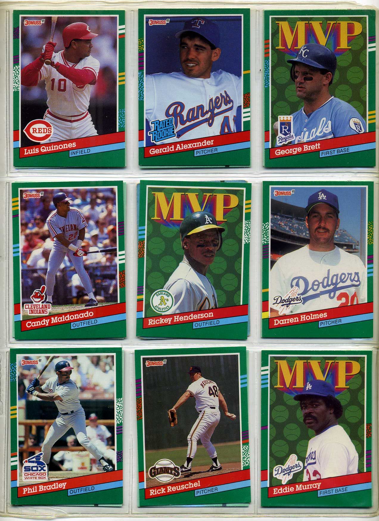 США КАРТОЧКИ БЕЙСБОЛЬНЫЕ 9 штук разных 7501-59