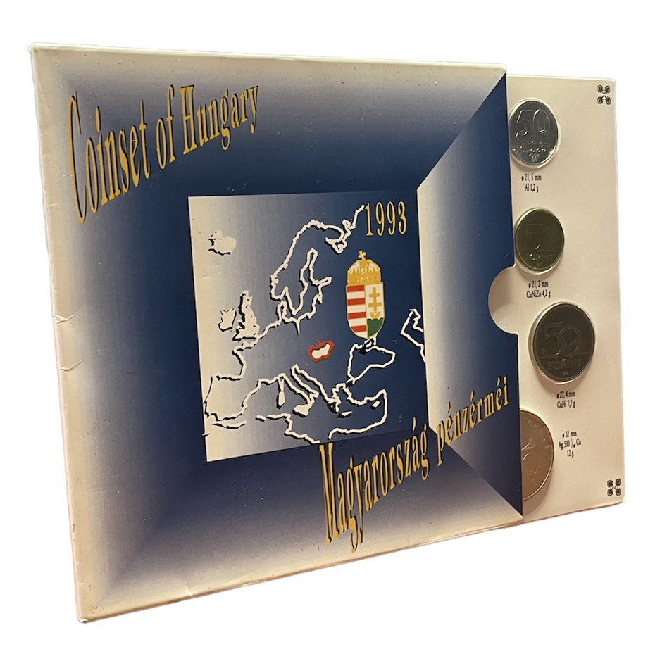 Венгрия официальный набор из 11 монет 1993  KM MS 23   UNC  3-4-3-31