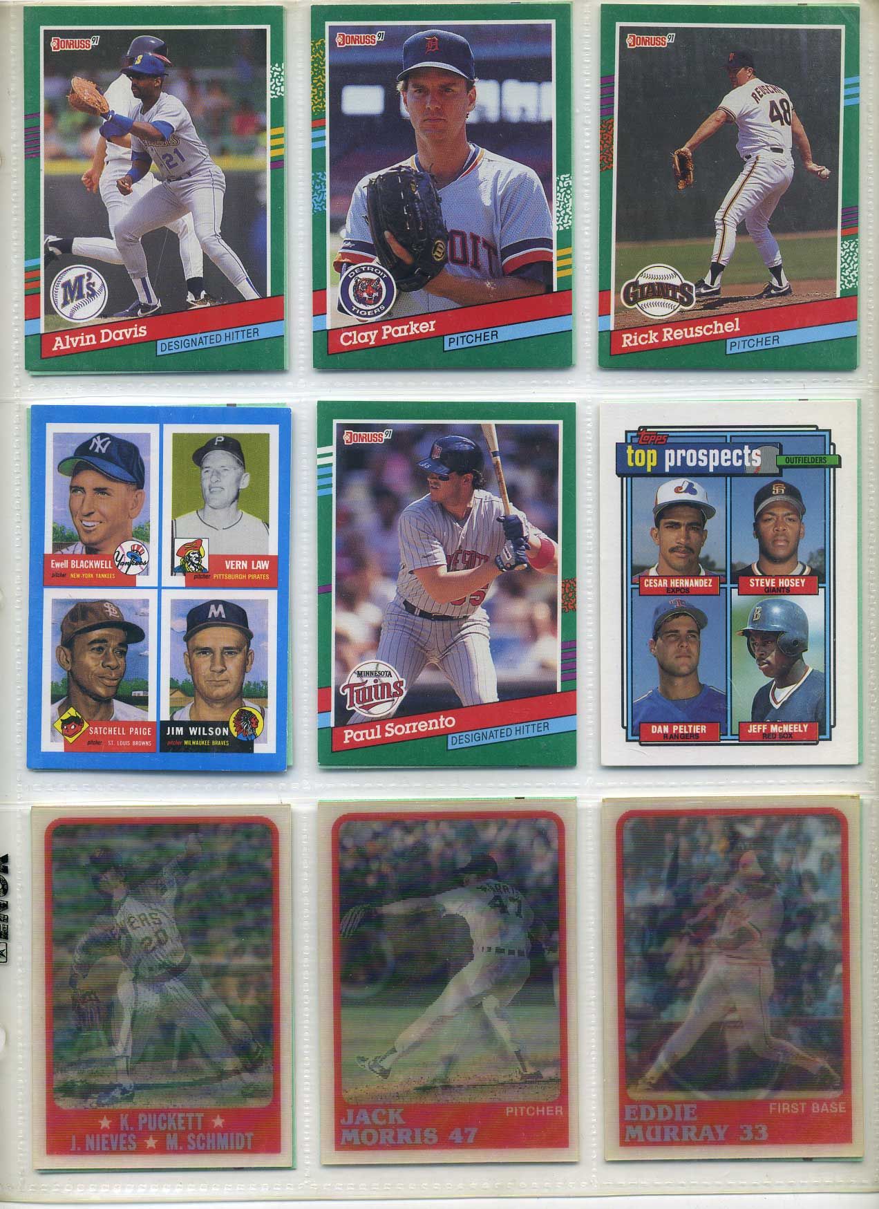 США КАРТОЧКИ БЕЙСБОЛЬНЫЕ 9 штук разных 7501-57