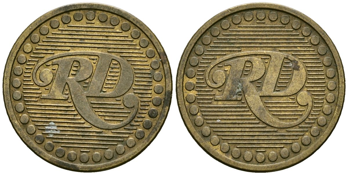 США жетон ND Reader?s Digest латунь 4135-925