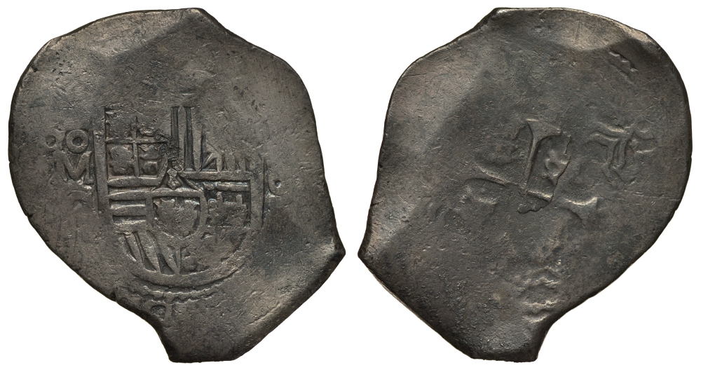 Мексика 8 реалов 1660-е KM 46? серебро 00-811-40