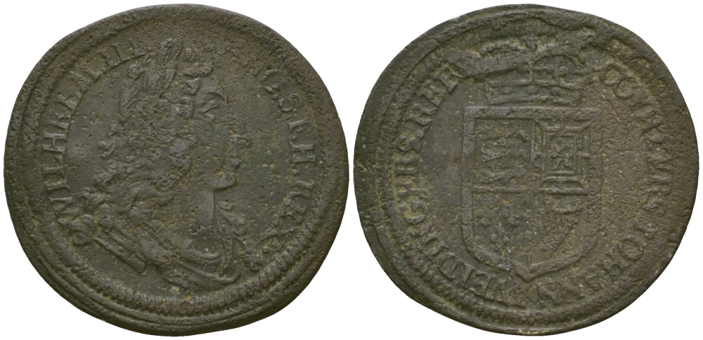 ГЕРМАНИЯ СЧЕТНЫЙ ЖЕТОН ND ВИЛЬГЕЛЬМ III, ТОКЕН медь 99-1051