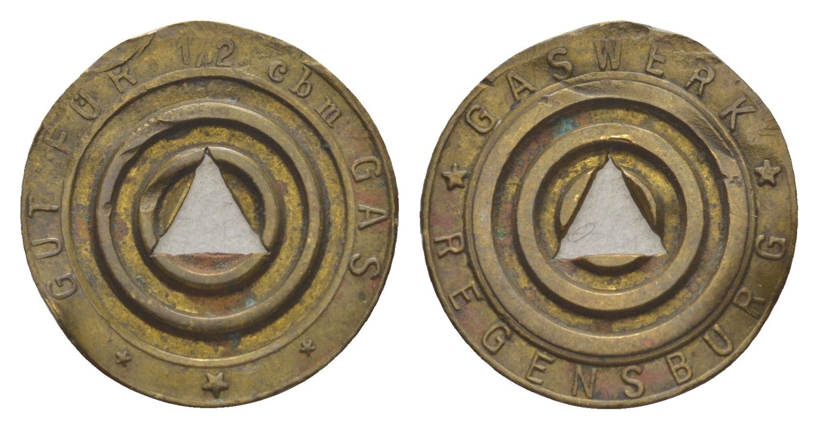 Германия Регенсбургский газовый завод ND 4639-949