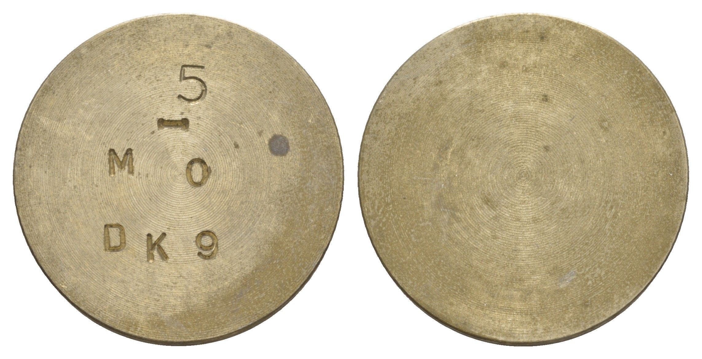 Германия жетон для весов ND вес 11,1 гр белый металл 4634-644