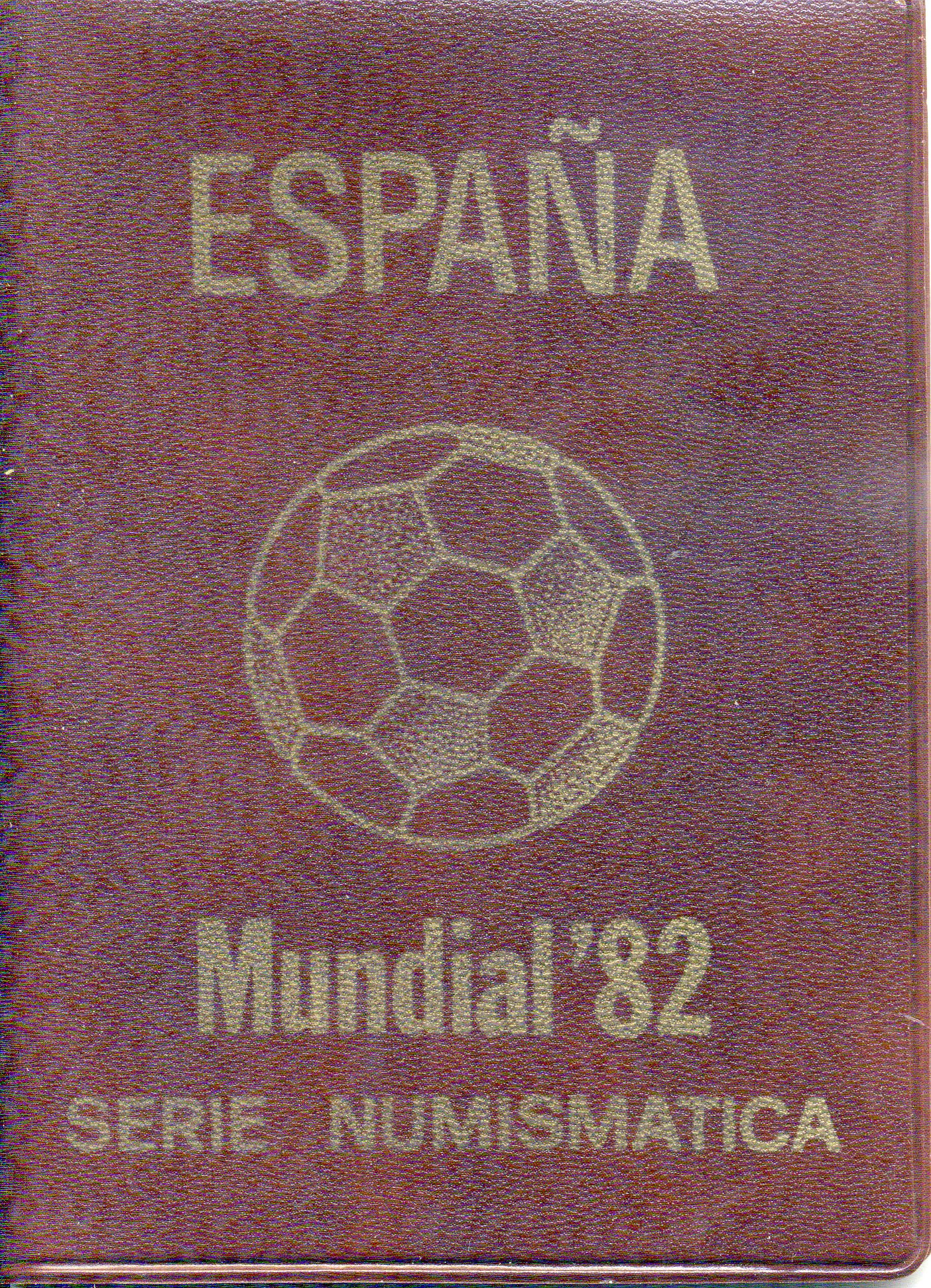 Испания официальный набор из 6 монет (50 сентимов; 1, 5, 25, 50 и 100 песет) 1980 (1980) чемпионат мира по футболу в Испании 1982 года KM MS11 (815, 816, 817, 818, 819 и 820) UNC 8-2-05-95