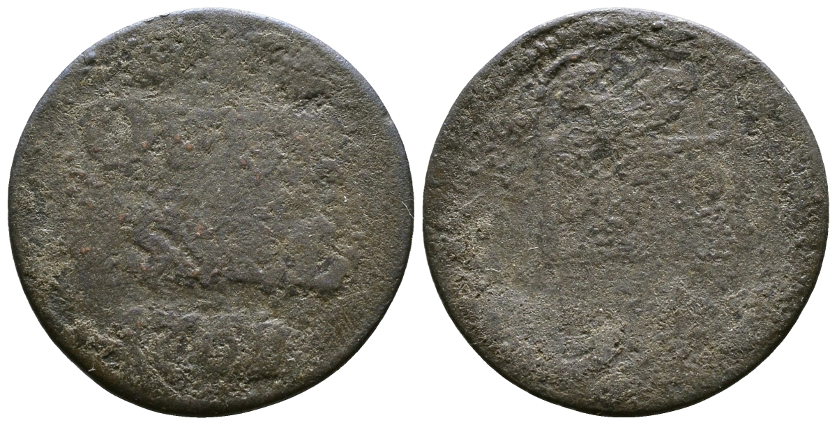 НИДЕРЛАНДЫ ОВЕРИССЕЛ 1 ДУИТ 1750 KM 90 медь 84-115