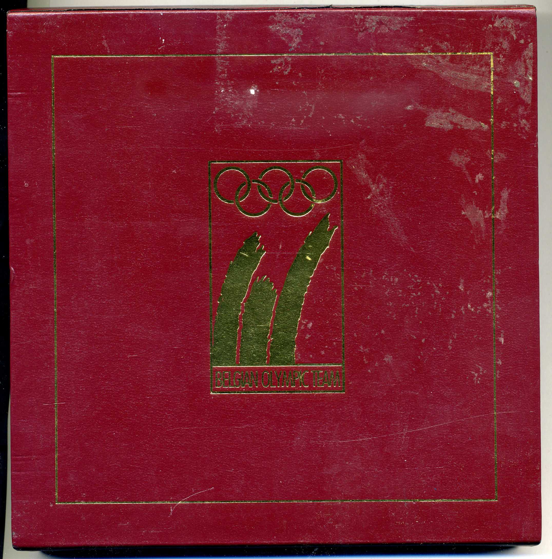 Бельгия набор из 6 медалей 1996 олимпийские чемпионы бельгийцы, в оригинальной коробке PROOF 1-6-4-83