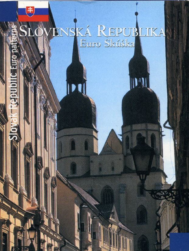 Словакия набор из 8 монет 2004 европробники, в оригинальном картонном буклете 5-6-3-47