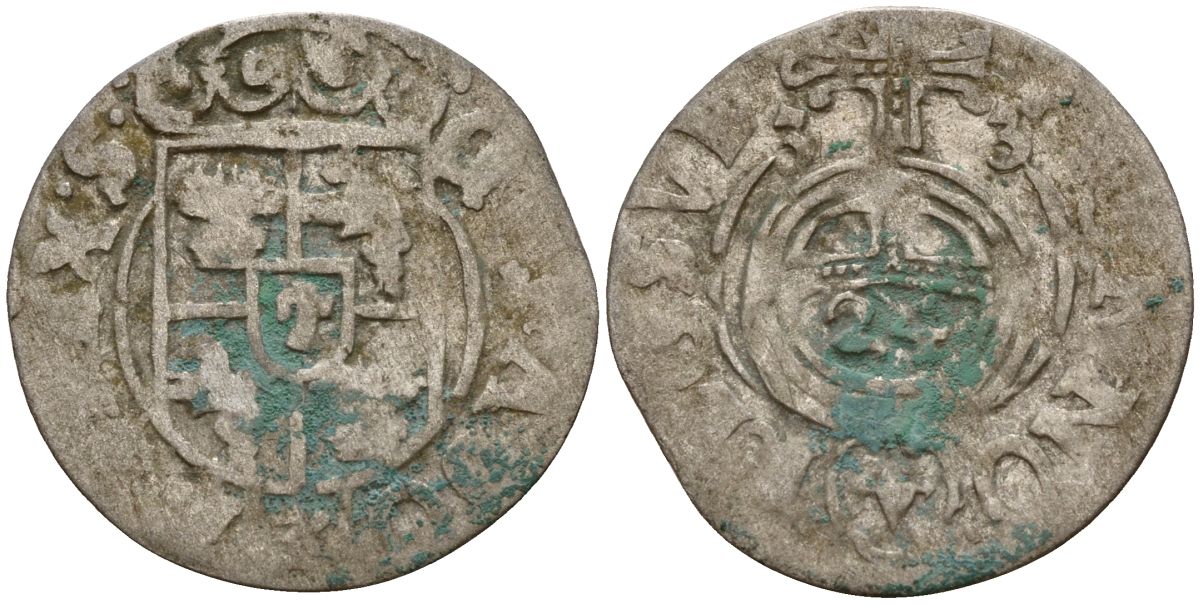 Польша 3 полкера (3 полторака - 1 крейцер) 1623 Сигизмунд III Ваза (1587-1632) Gorecki B.23, KM 41 серебро 4158-918