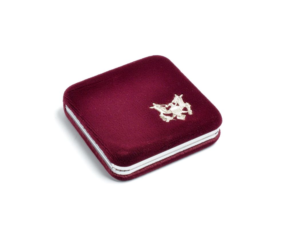 США 1 доллар 1993 S, 250 лет со дня рождения Томаса Джефферсона, в оригинальной коробке KM 249 серебро PROOF 00-000-00