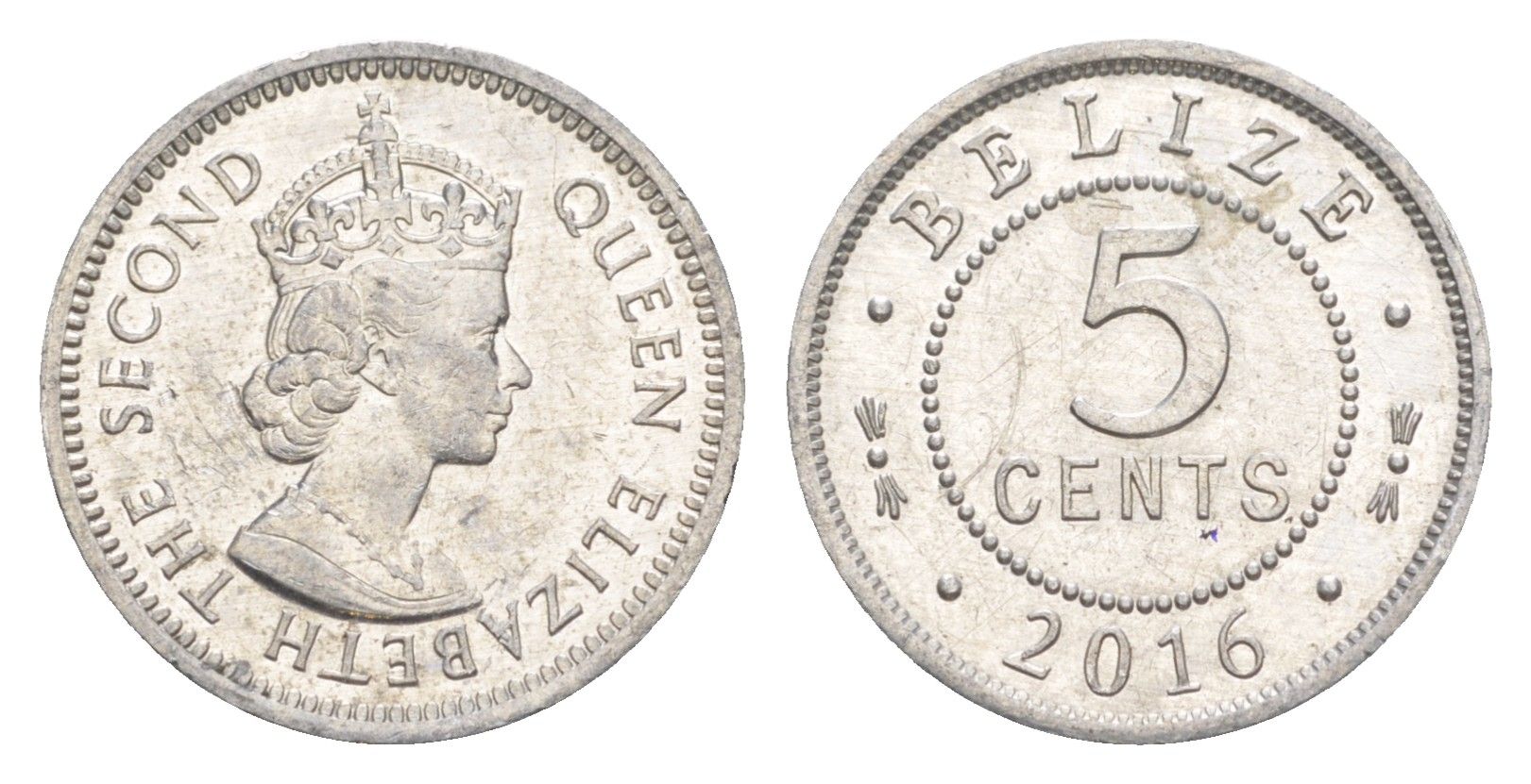 Белиз 5 центов 2016 KM 34a алюминий 4644-551