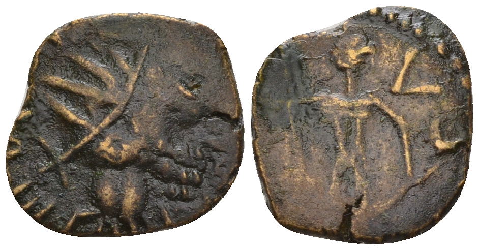 Римская Империя, императоры в Галлии антониниан 271 - 274 Тетрик, локальная чеканка в Галлии RIC - биллон 1073-25-92