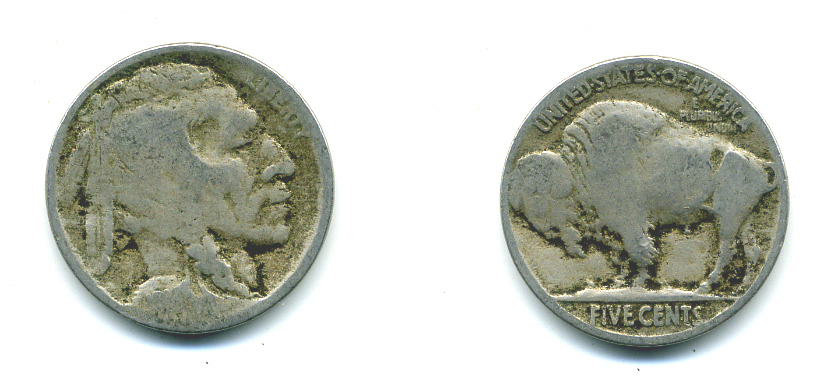 США 5 ЦЕНТОВ ND ИНДЕЕЦ, БИЗОН KM 134 медно-никель 46-2029