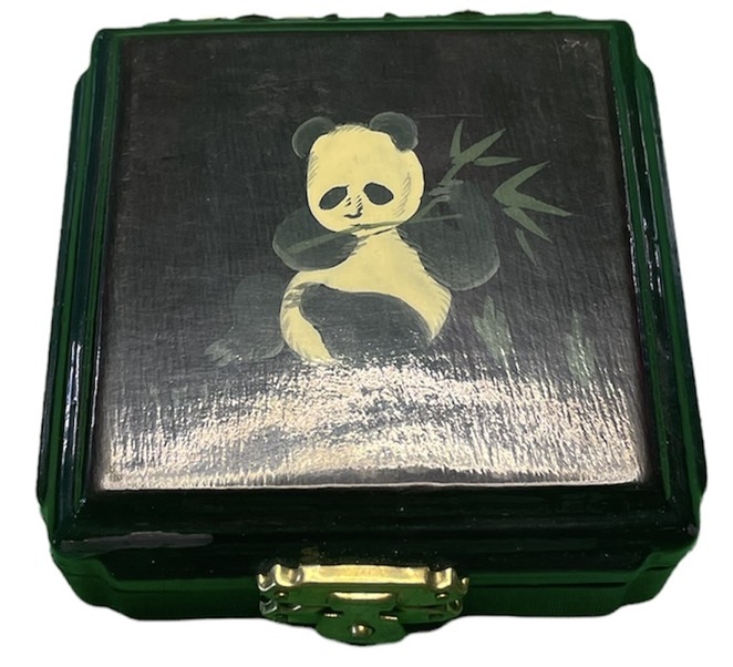 Китай 1 унция 1991 Панда, выставка в Мюнхене, тираж 2500 экземпляров KM нет серебро PROOF 5-4-5-03