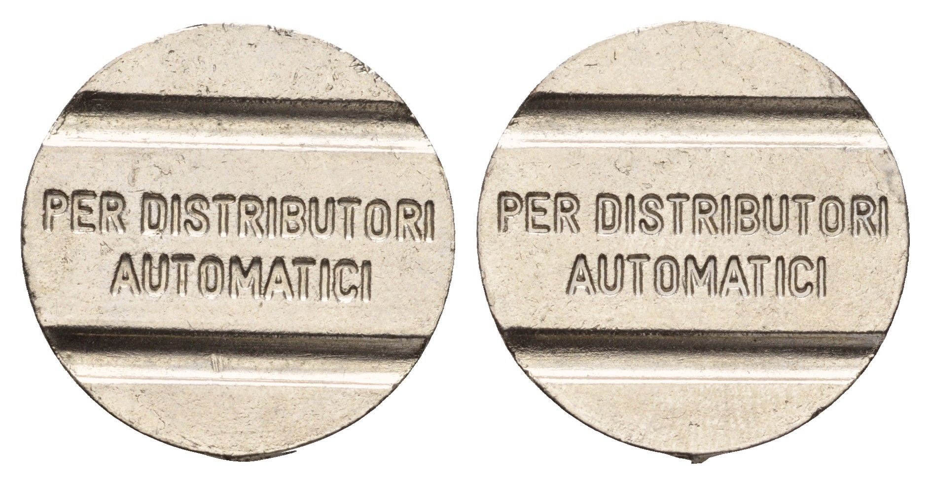 Италия жетон для выдачи напитков диаметр 24 мм, вес 5,1 гр никель 4670-653