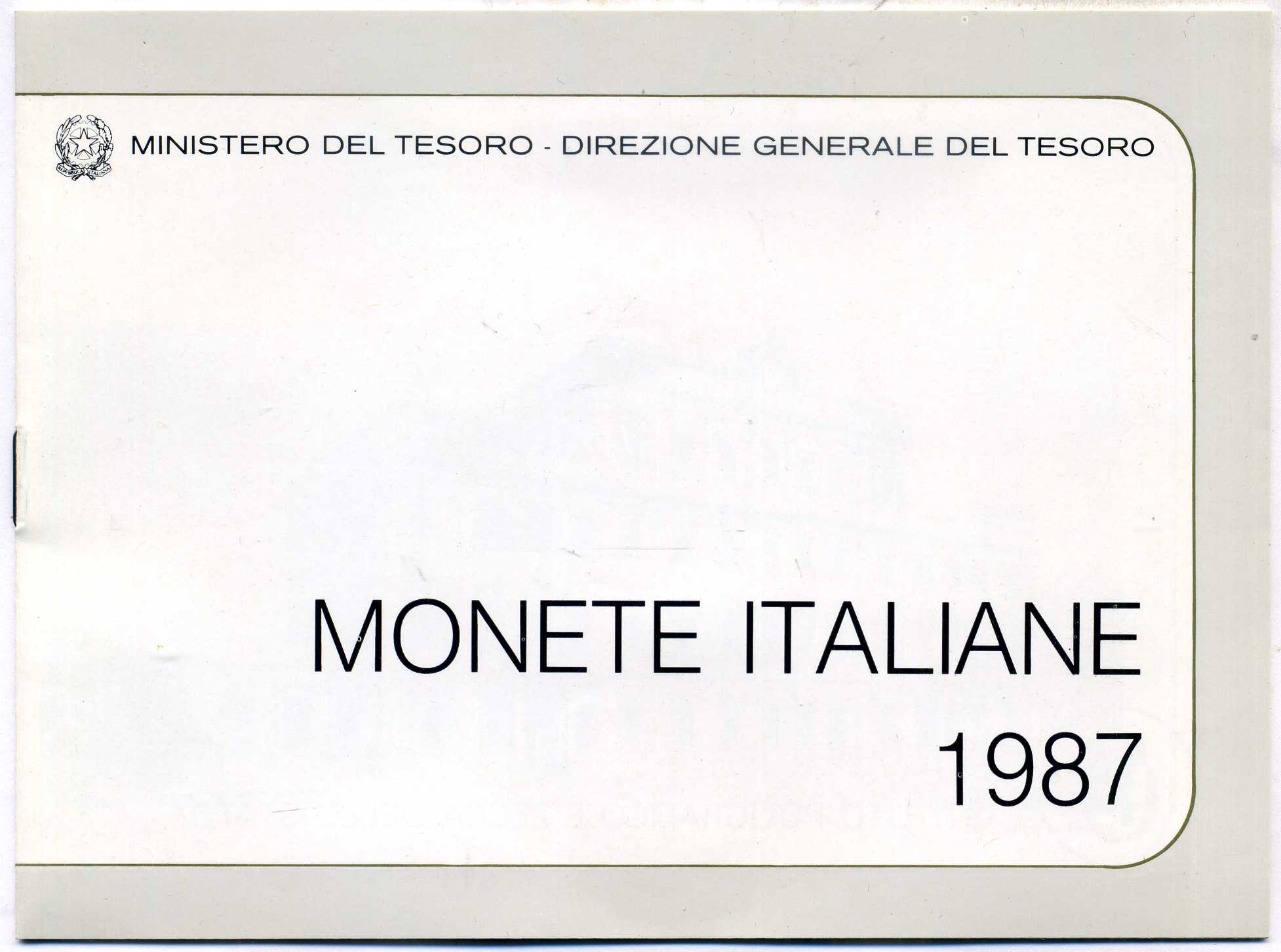 Италия госнабор из 11 монет 1985 150 лет со дня смерти Джакомо Леопарди KM MS 18 серебро UNC 7-5-1-2