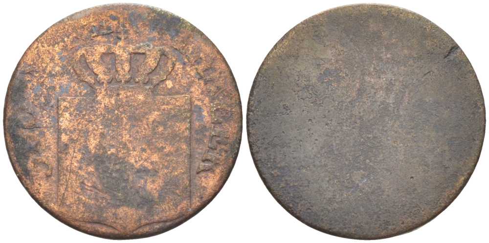 ПРУССИЯ 1 ПФЕННИГ XIX ВЕК медь 4380-117