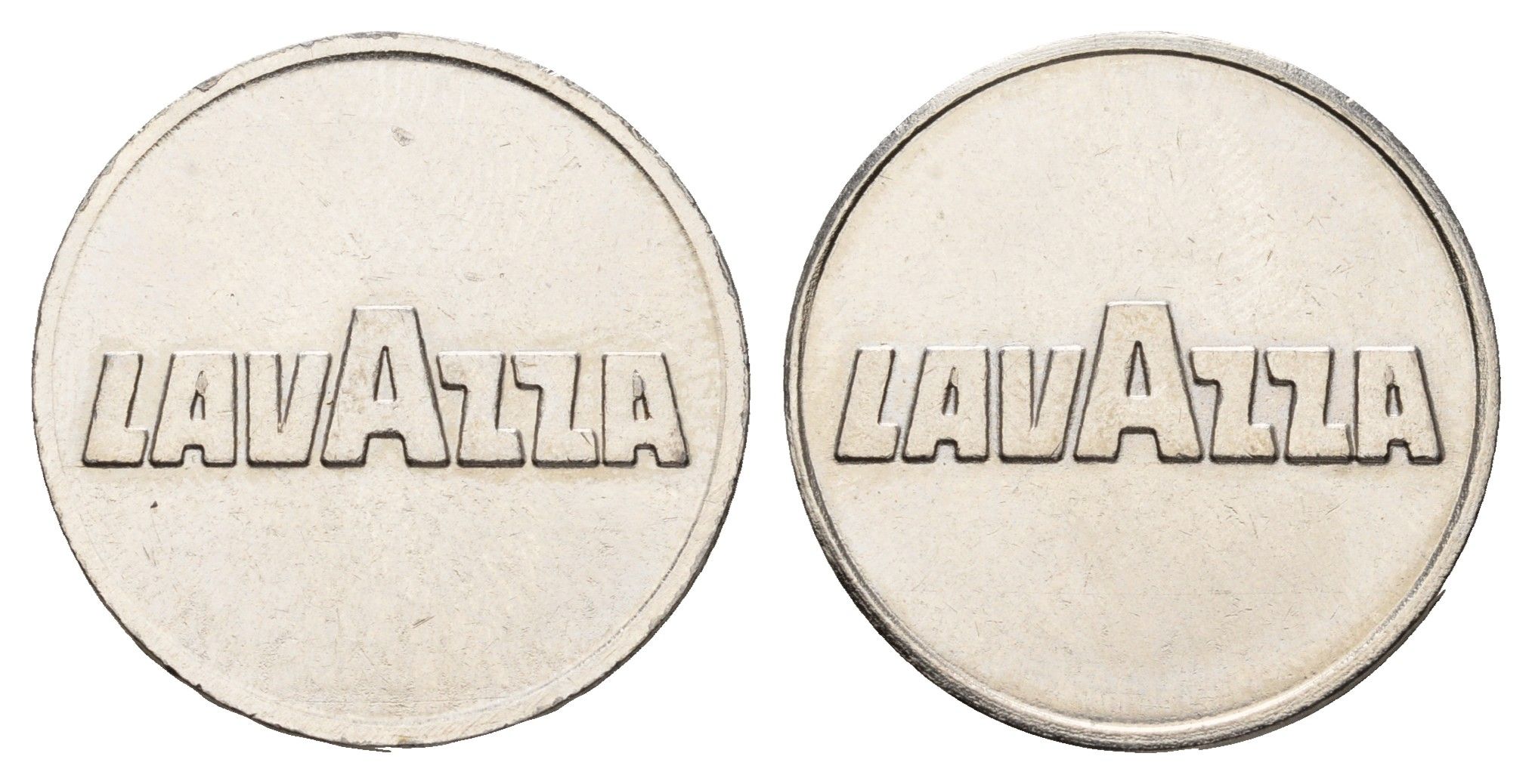 Италия жетоны для торговых автоматов Lavazza диаметр 26 мм, вес 6,3 гр нержавеющая сталь 4670-945