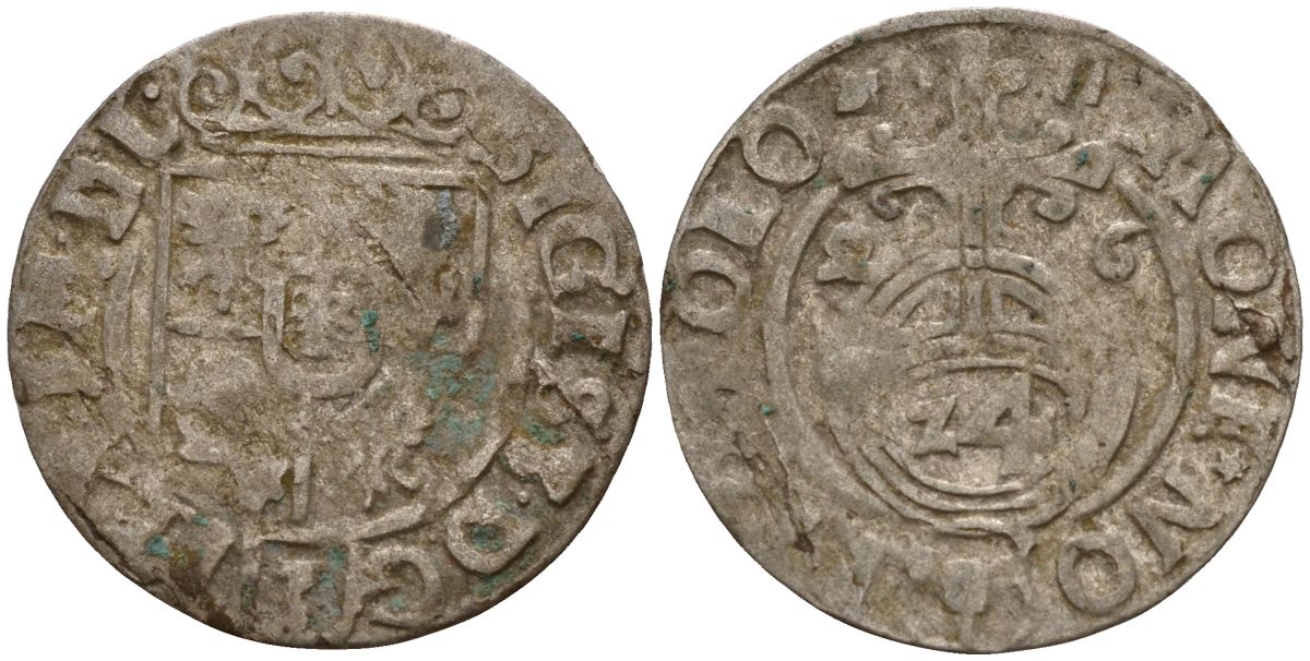 Польша 3 полкера (3 полторака - 1 крейцер) 1626 Сигизмунд III Ваза (1587-1632) Gorecki B.26, KM 41 серебро 4160-219