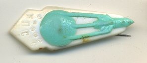 СССР ЗНАЧОК (ИГЛА) ND СЛЕТ КПСС, СПУТНИК, РАКЕТА 7503-5-19