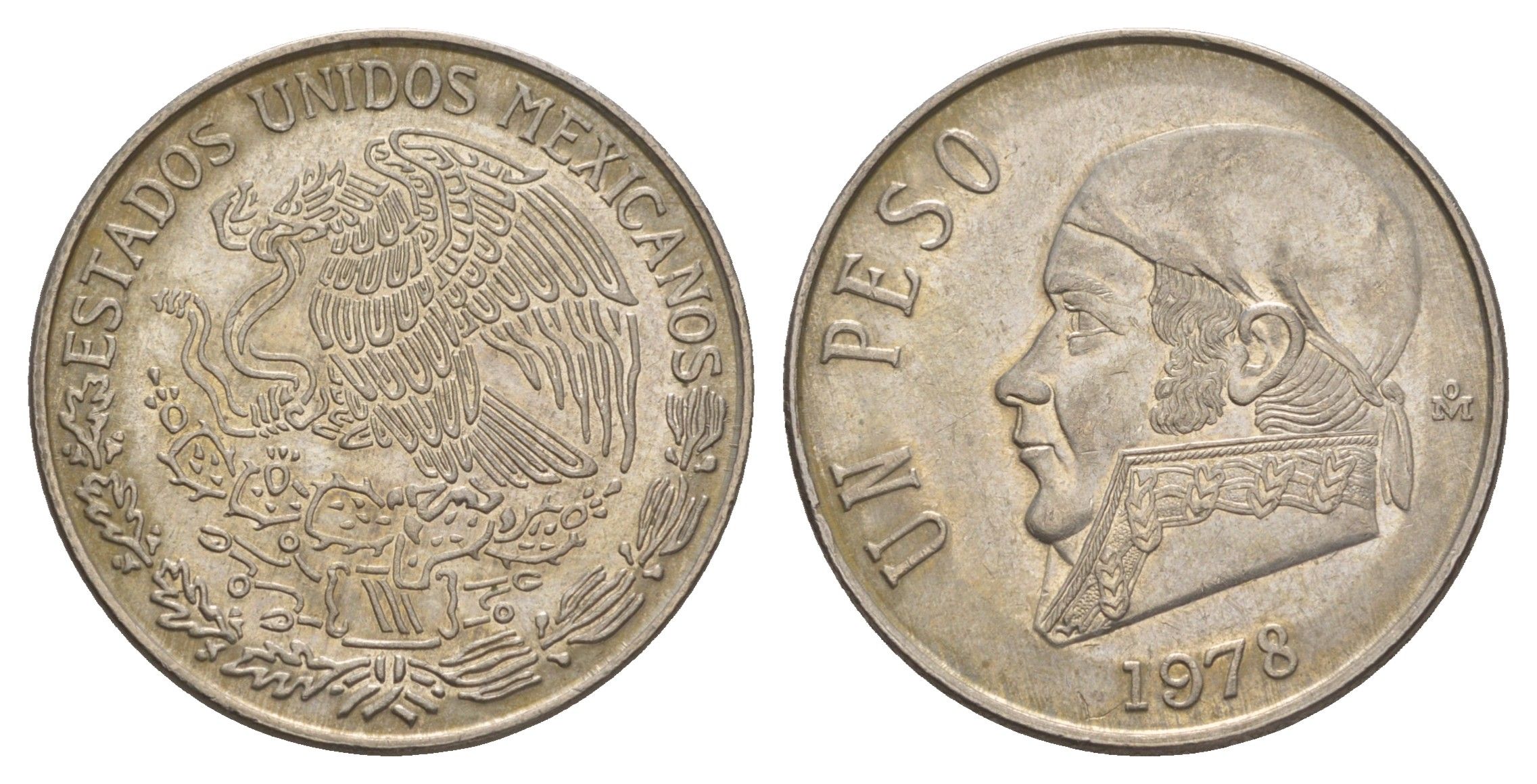 Мексика 1 песо 1978 Хосе Мария Морелос KM 460 медно-никель 4656-1222