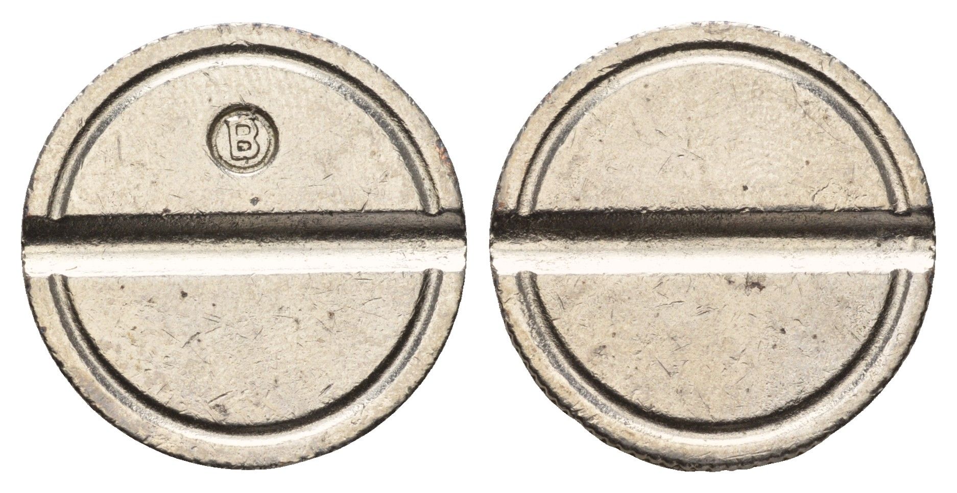 Италия жетон диаметр 24 мм, вес 5,2 гр никель 4670-652