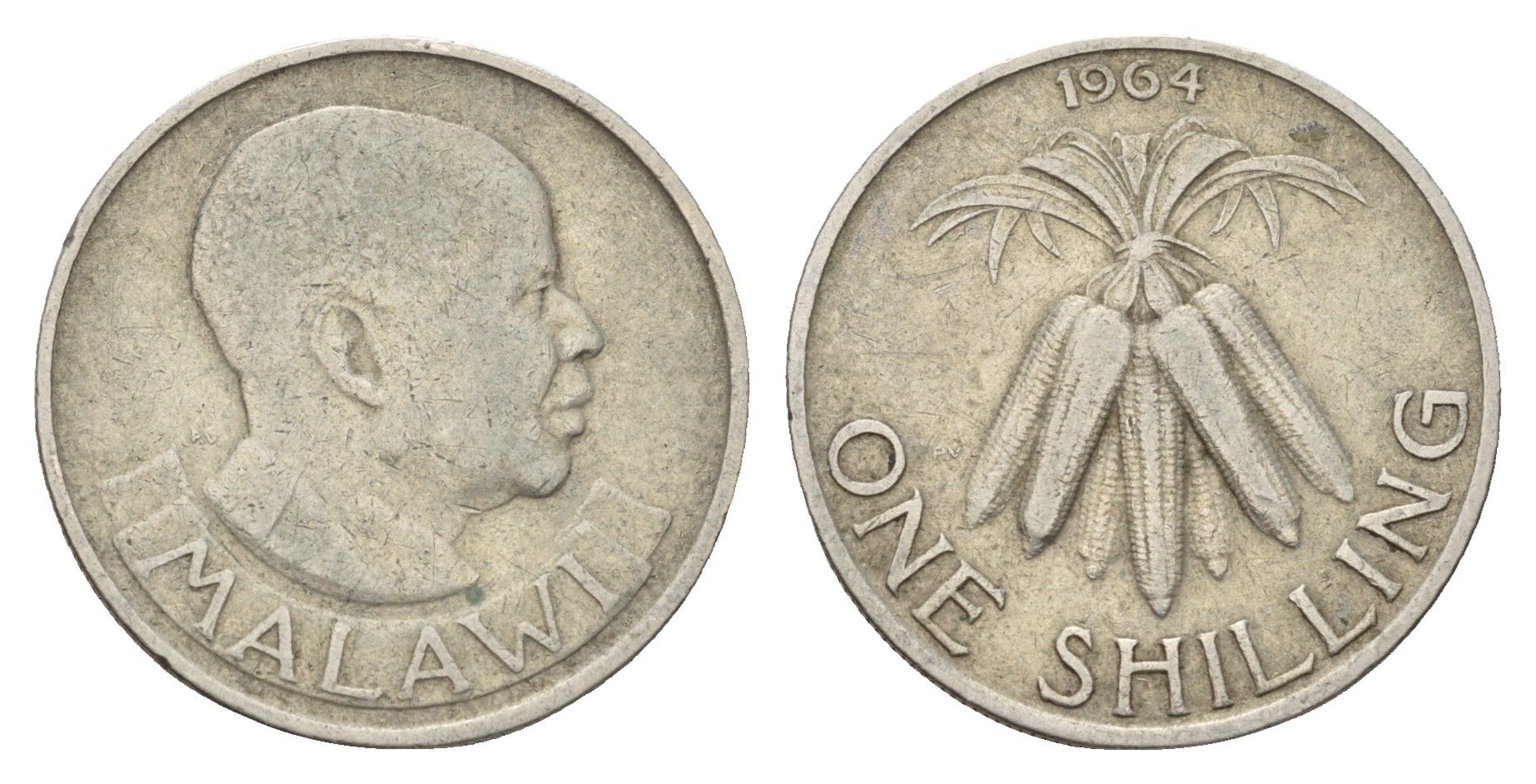 Малави 1 шиллинг 1964 KM 2 медь цинк никель 4678-853