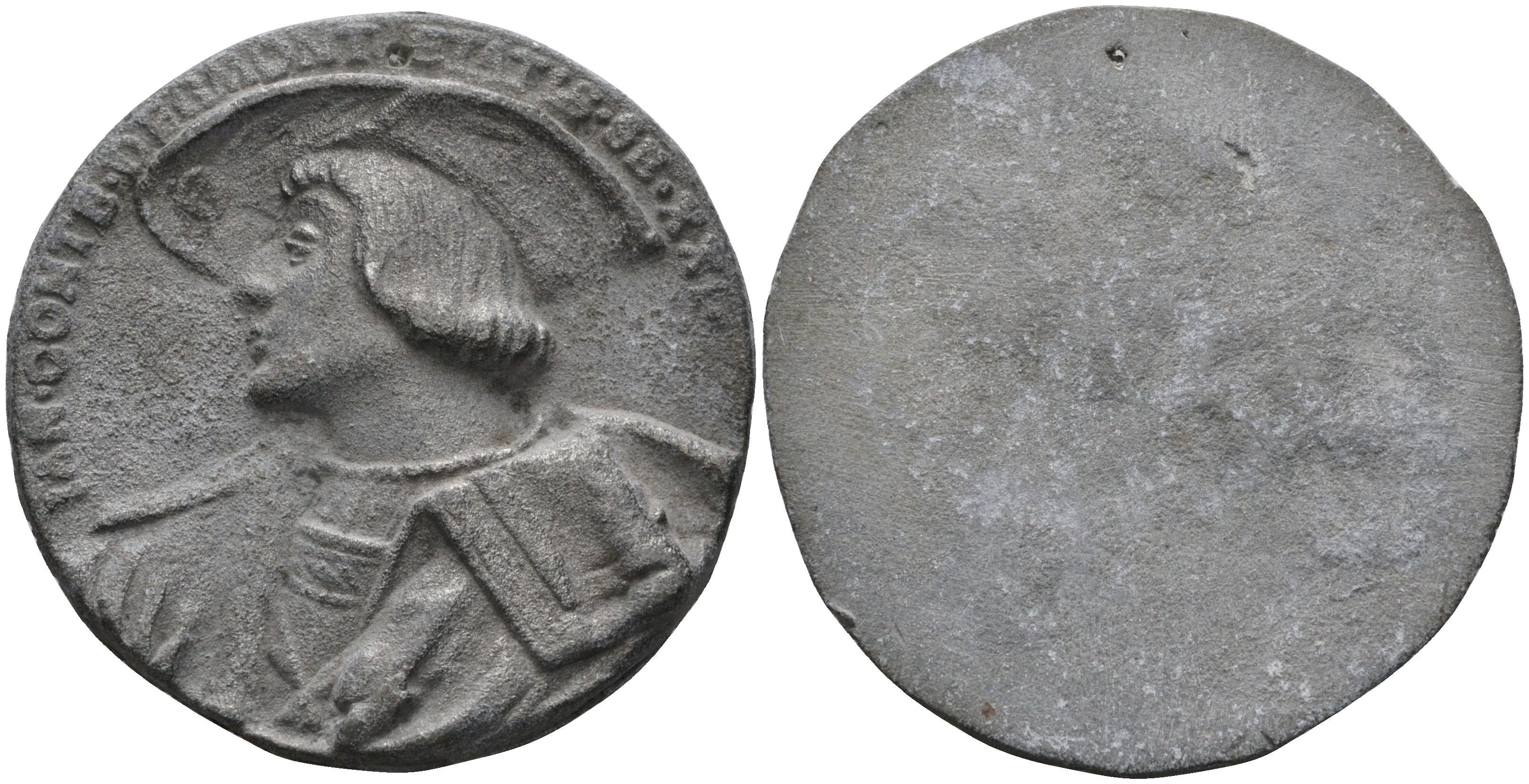 Германия медаль ND оттиск медали Гетте цинк 1097-3-11