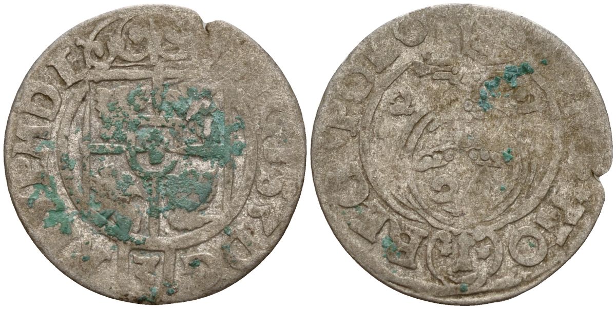 Польша 3 полкера (3 полторака - 1 крейцер) 1622 Сигизмунд III Ваза (1587-1632) Gorecki B.22 серебро 4158-1246
