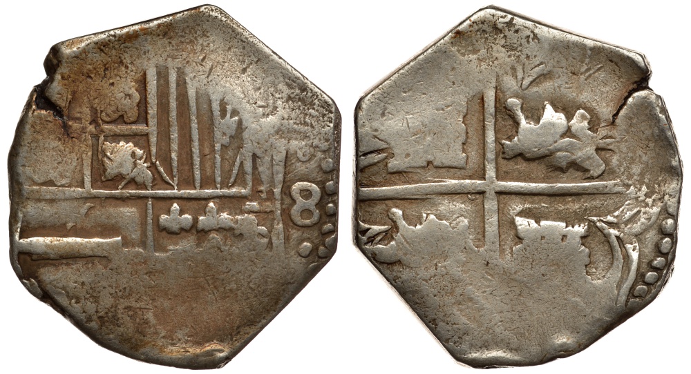 Испанские колонии в Америке КМ ? серебро 00-00