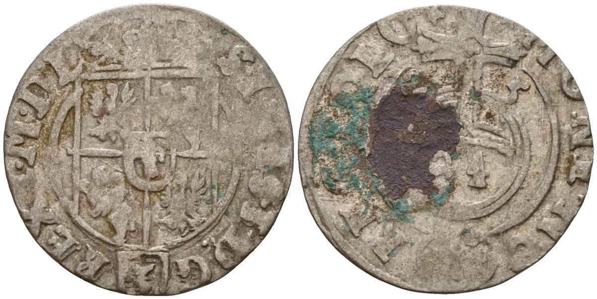 Польша 3 полкера (3 полторака - 1 крейцер) 1625 Сигизмунд III Ваза (1587-1632) Gorecki B.25, KM 41 серебро 4160-159
