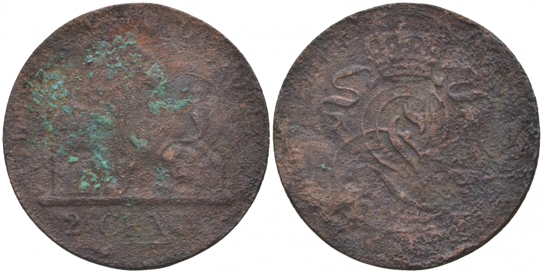 БЕЛЬГИЯ 2 САНТИМА ND KM 4.2 медь 73-1145