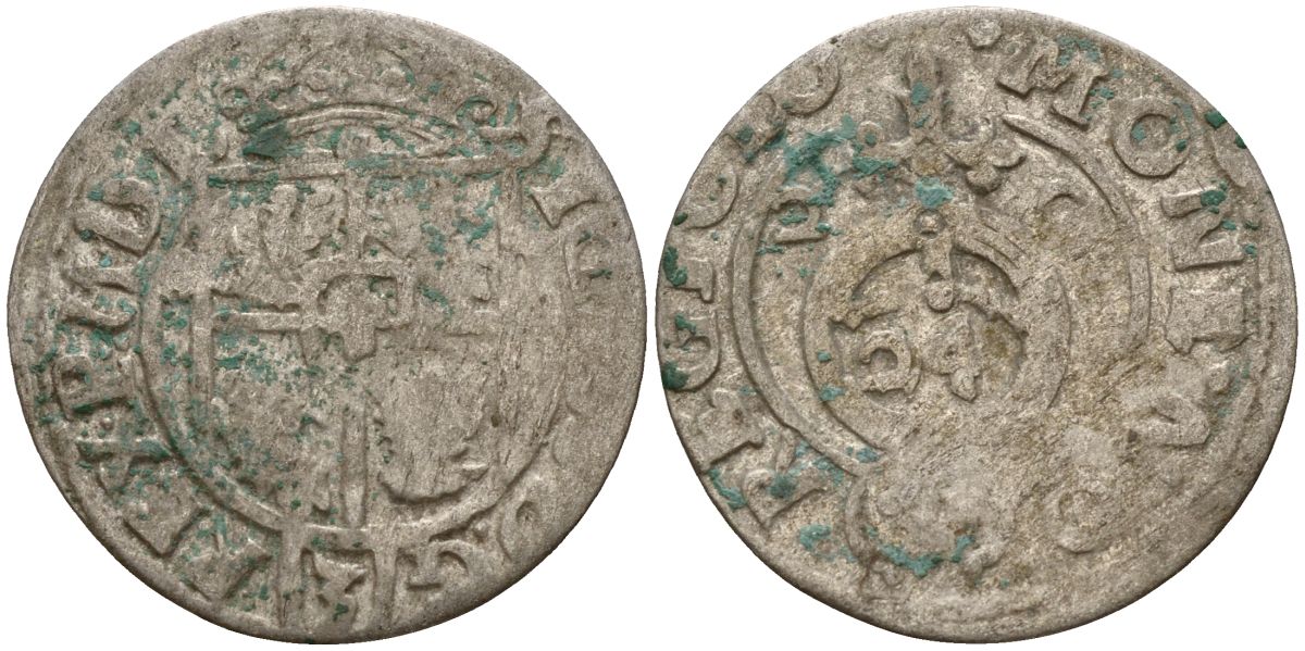 Польша 3 полкера (3 полторака - 1 крейцер) 1626 Сигизмунд III Ваза (1587-1632) Gorecki B.26, KM 41 серебро 4160-214