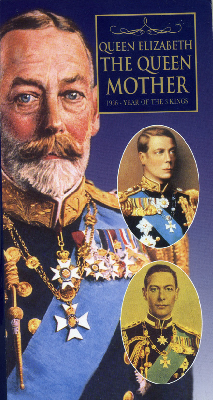 Гамбия 1 даласи 1996 королева Елизавета-королева мать, в оригинальном картонном буклете, 1936 - год трех королей, тираж 30000 экз. KM 65 медно-никель PROOF 00-00