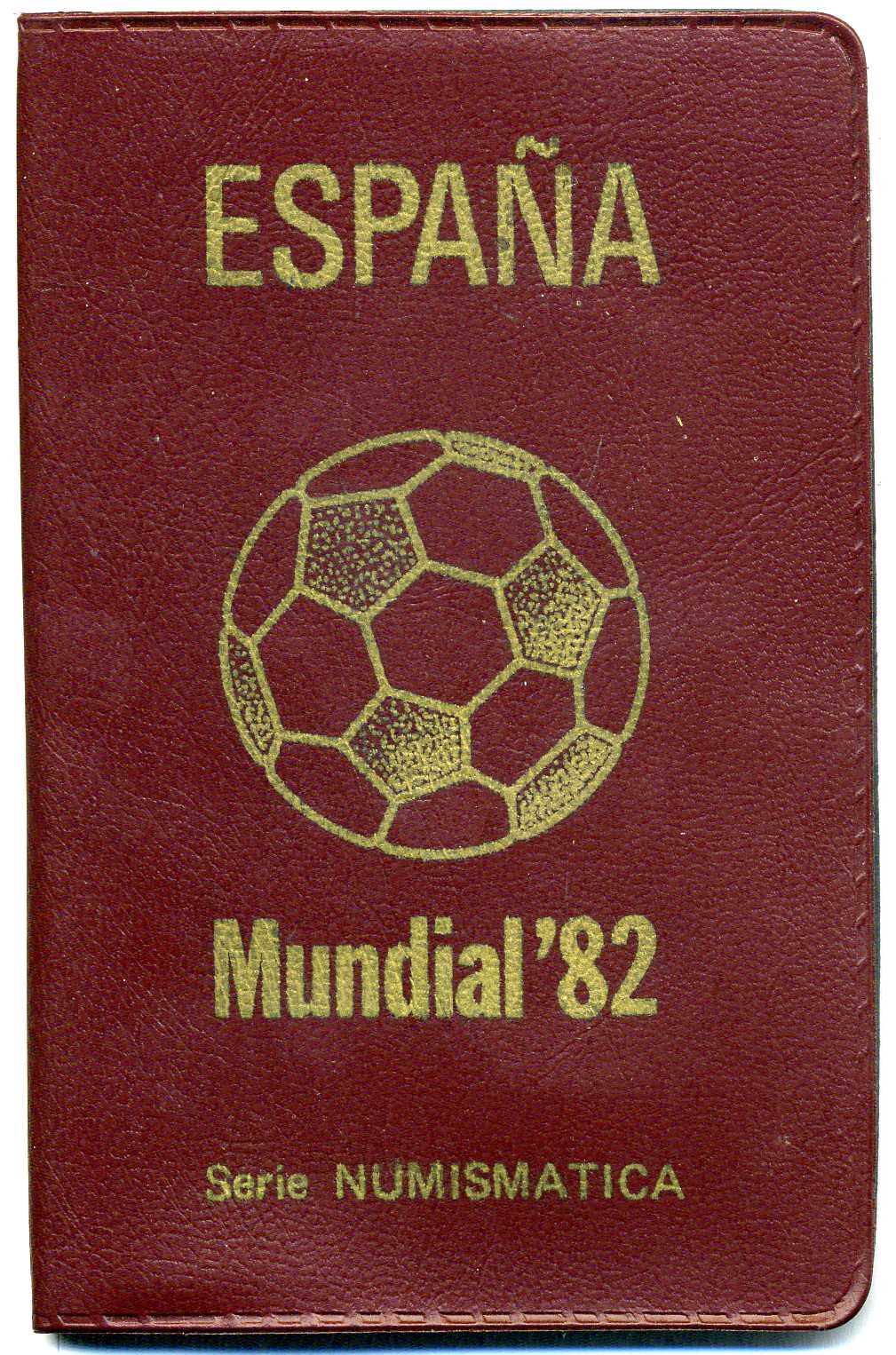 Испания официальный набор из 4 монет (1, 5, 25 и 50 песет) 1980 (1981) чемпионат мира по футболу в Испании 1982 года KM MS11a (816, 817, 818 и 819) UNC 3-4-3-26