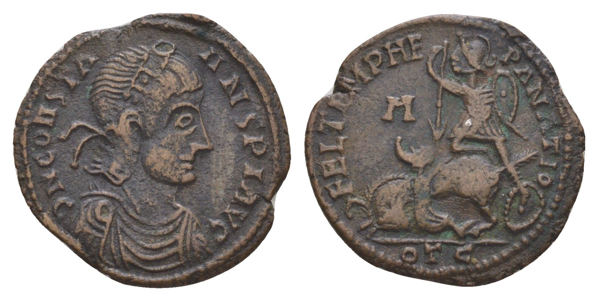 Азия туристическая подделка античной монеты Лисимах ND бронза 4657-554