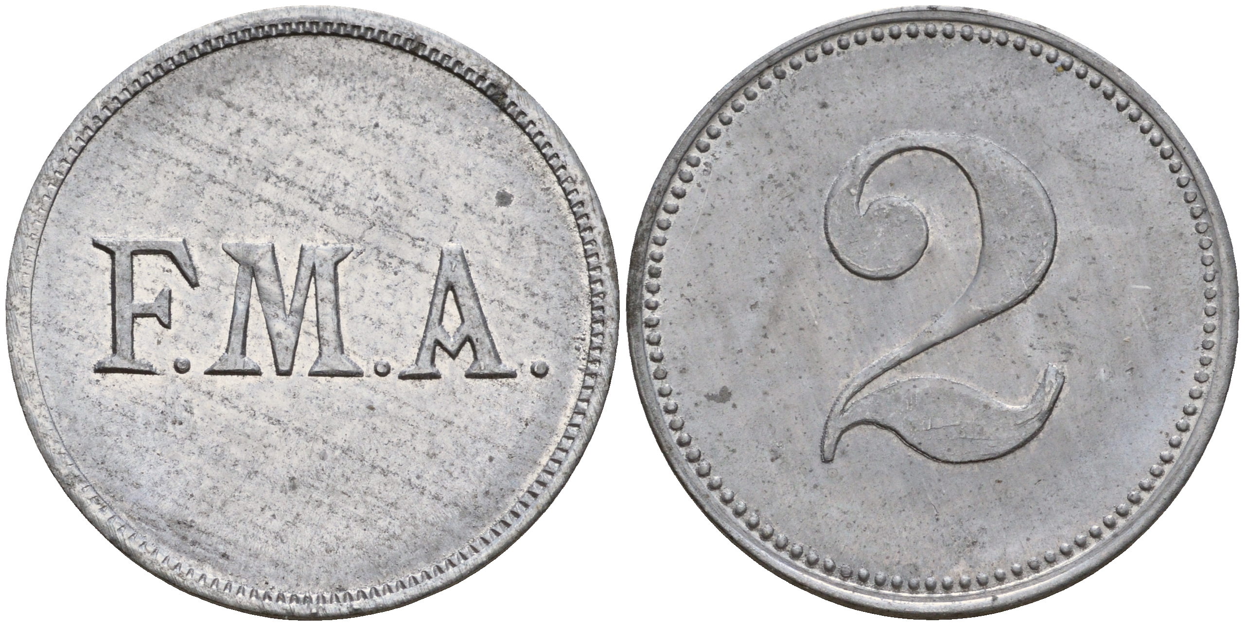 Франкфурт жетон ND алюминий 4606-221