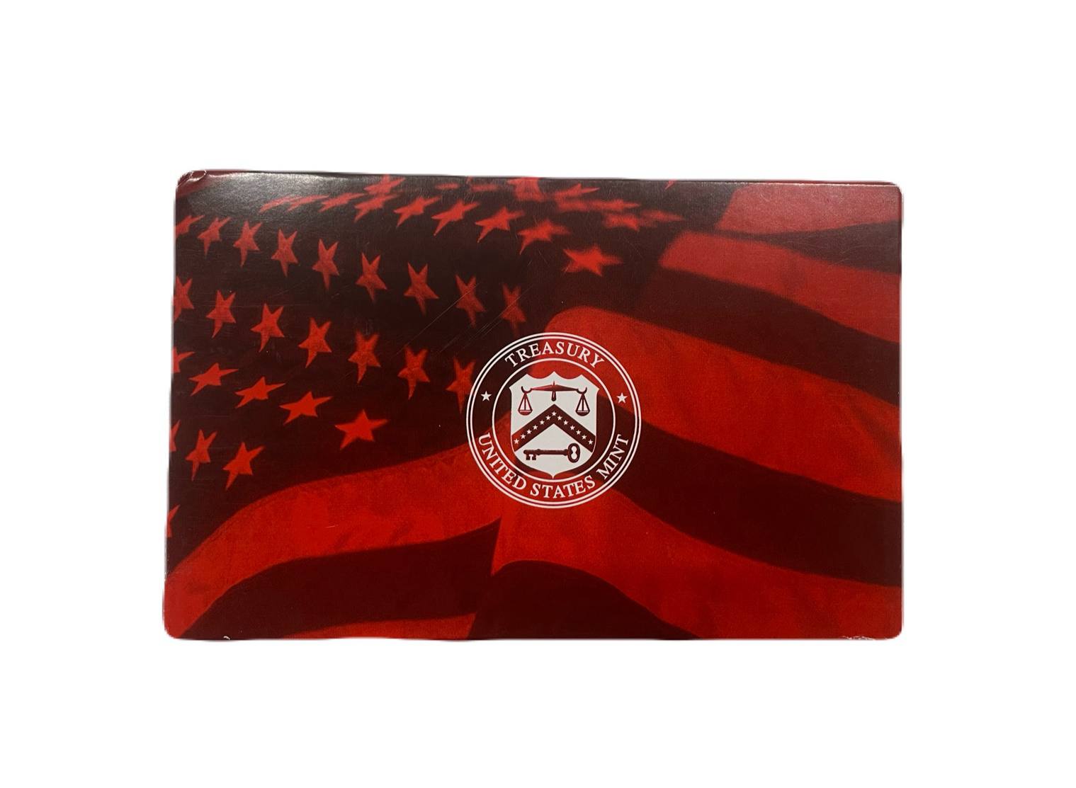 США полный годовой набор из 14 монет (1, 5, 10 (дайм) и 25 (квотер) центов; 1/2 (50 центов) и 1 доллар) 2007 в оригинальной упаковке с сертификатами KM 468, 381, 195a, A202b, 310, 396, 397, 398, 399, 400, 401, 402, 403 и 404 PROOF 5-4-1-18