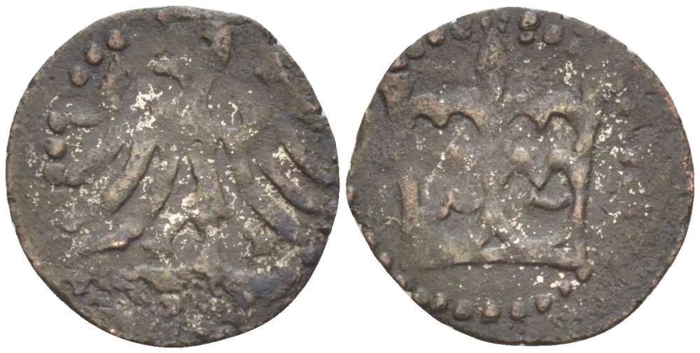 Польша 1 денарий 1389-1395 Владислав III (1434-1444), вес 0,34 гр. серебро 1517-513