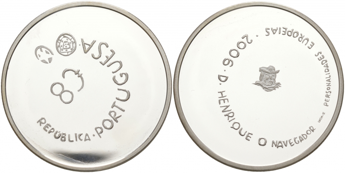 Португалия 8 евро 2006 принц Генрих Мореплаватель KM 776a серебро PROOF 1088-9-23