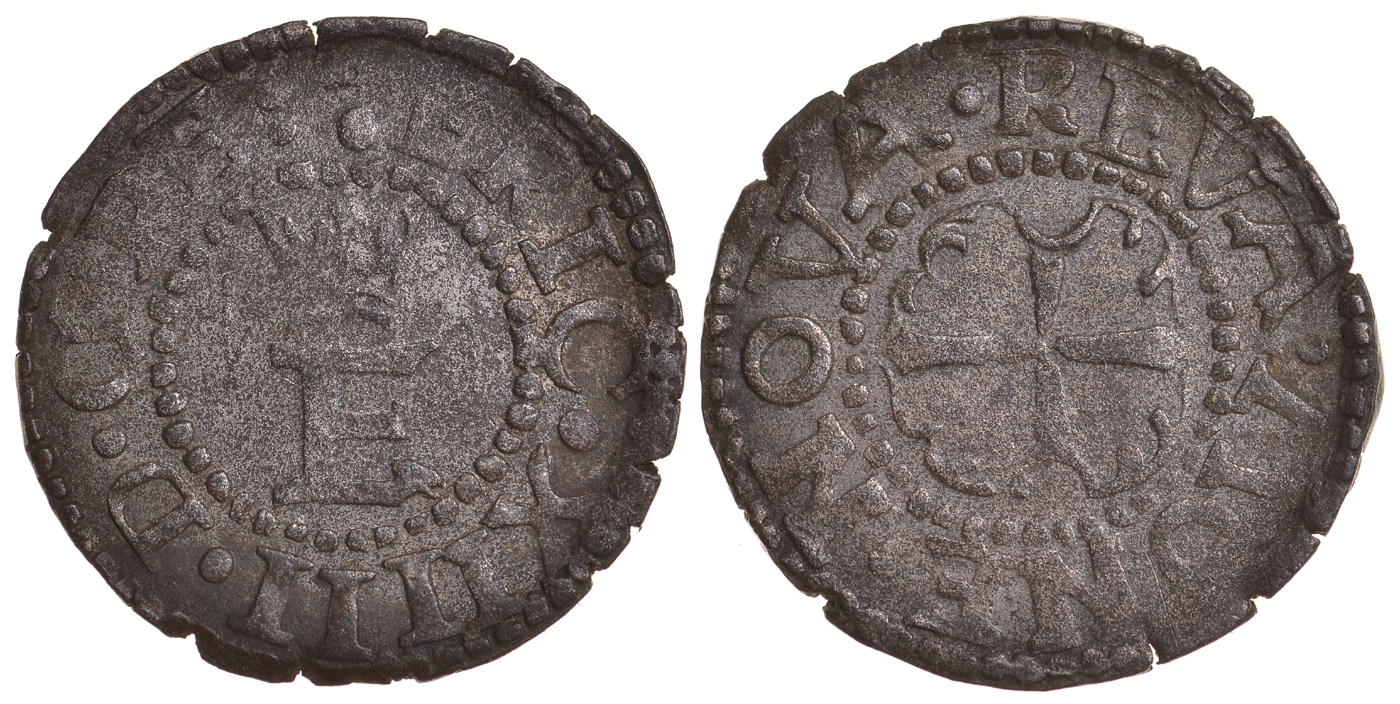 Эстония, Ревель (Таллин) 1 шиллинг 1561 Юхан III (1568-1592), редкая разновидность (ERIC · XIIII · D · G · RE /  MONE · NOVA · REVA) Ahlström 25, Haljak II 1166, Fed 191, MB 10 серебро 1527-622