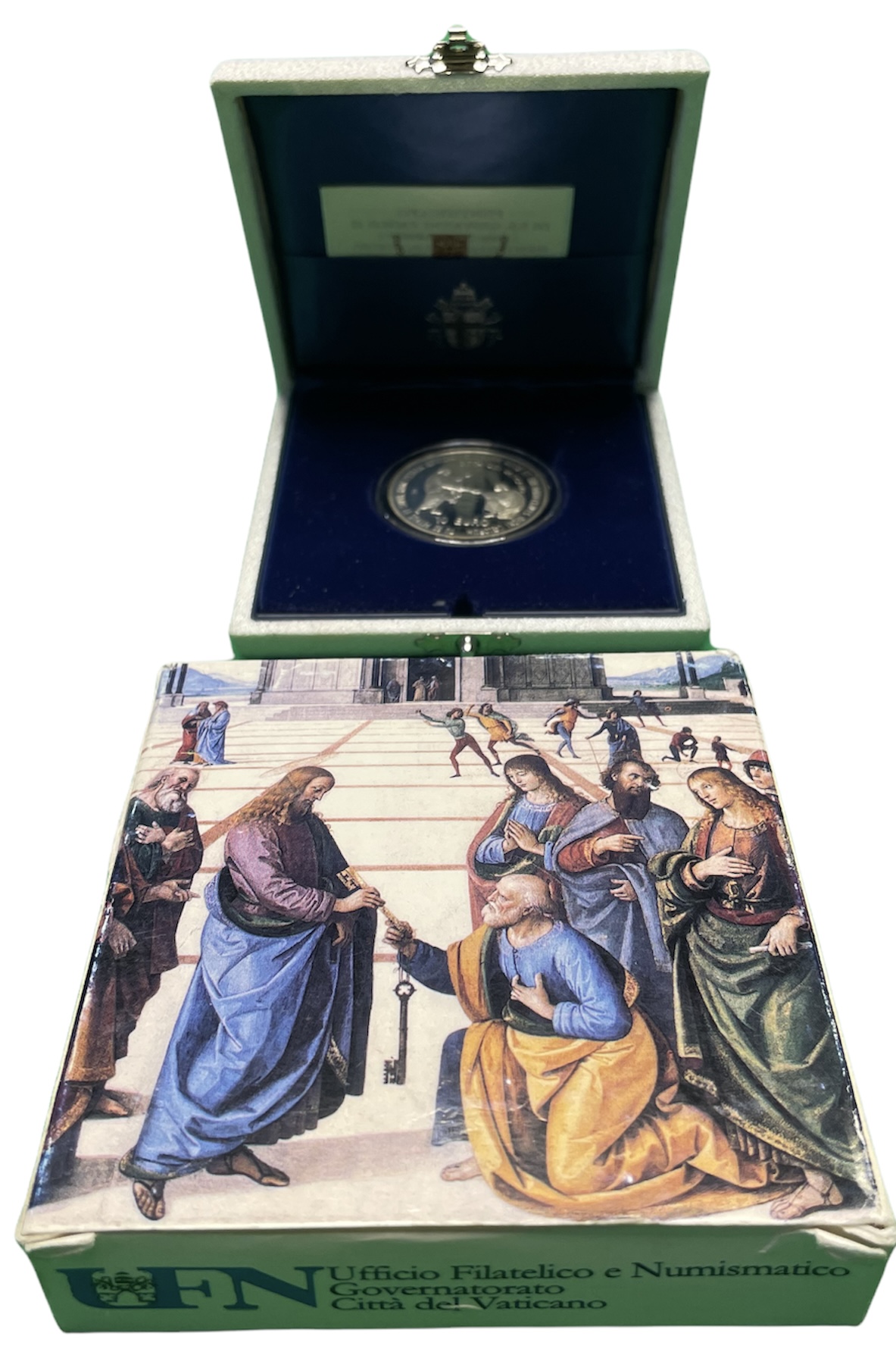 Ватикан 10 евро 2003 серебро PROOF 7-5-4-11