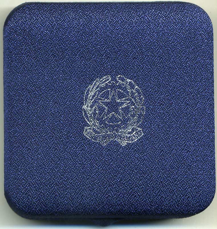 Италия 5 евро 2007 дирижер Артуро Тосканини, в оригинальной коробке, с сертификатом KM 324 серебро UNC 1-4-4-08