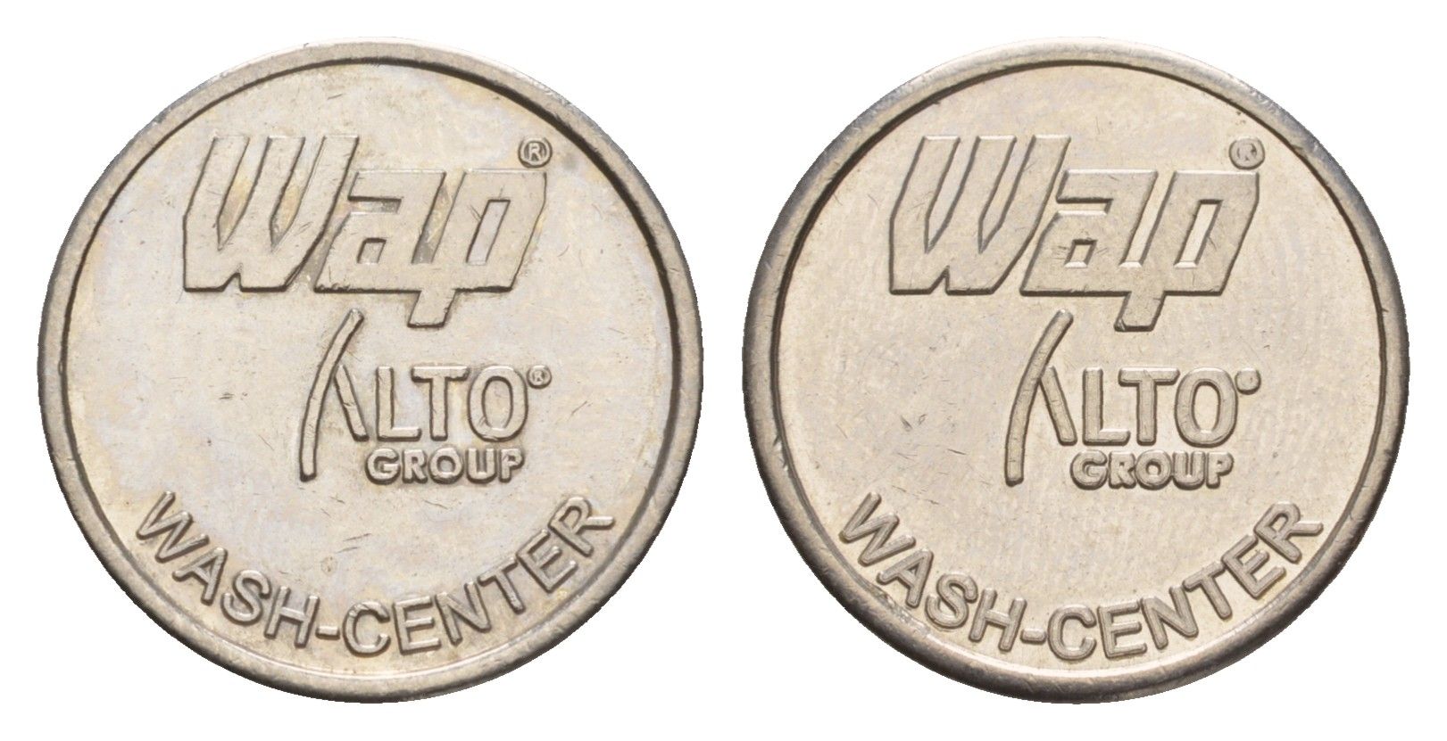 Германия жетон для автомойке Wap Wasch Center диаметр 20 мм, вес 5,3 гр медно-никель aUNC 4655-667
