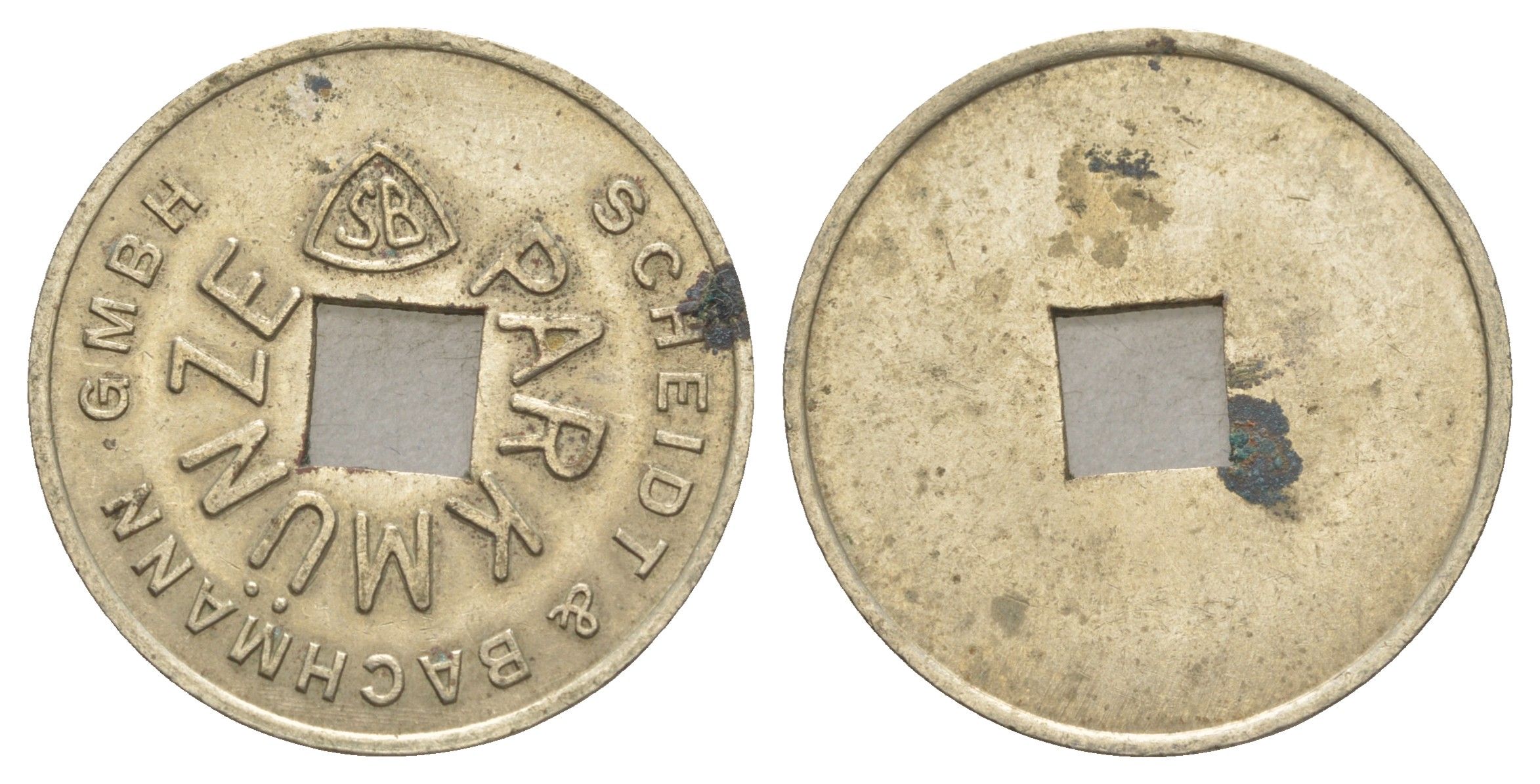 Австрия, Зальцбург парковочный жетон ND диаметр 30 мм, вес 9,6 гр медно-никель 4634-636