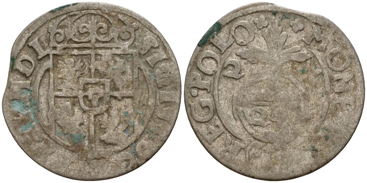 Польша 3 полкера (3 полторака - 1 крейцер) 1621 Сигизмунд III Ваза (1587-1632) Gorecki B.21 серебро 4158-837