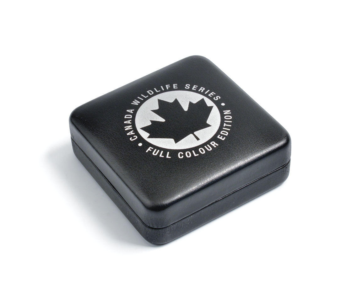 Канада 5 долларов 2013 серия Животный мир Канады, антилопа, в оригинальной коробке с сертификатом тираж 5000 экз., цветная эмаль серебро UNC 5-5-1-10