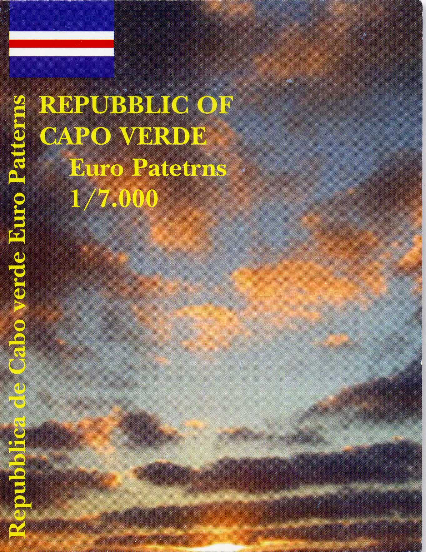 Кабо-Верде набор из 8 монет 2004 1 евроцент-2 евро, европробники, в оригинальном буклете UNC 00-00